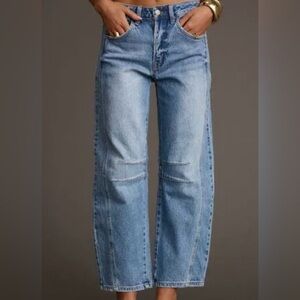 Muse Barrel Denim Preowned In Excellent Condition Women’s Jeans.